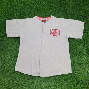Vintage 1991 St.Louis Cardinals Baseball Shirt M 21x26 Gray